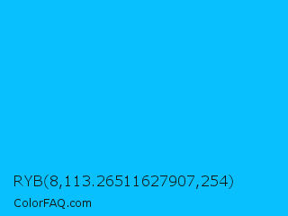 RYB 8,113.26511627907,254 Color Image