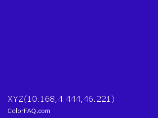 XYZ 10.168,4.444,46.221 Color Image