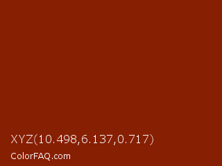 XYZ 10.498,6.137,0.717 Color Image