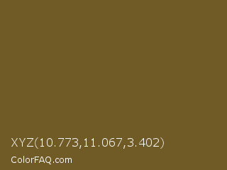 XYZ 10.773,11.067,3.402 Color Image