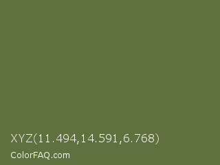 XYZ 11.494,14.591,6.768 Color Image