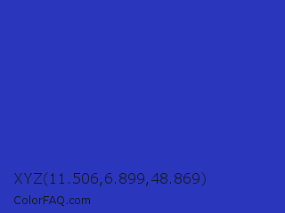 XYZ 11.506,6.899,48.869 Color Image
