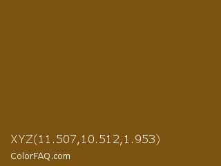 XYZ 11.507,10.512,1.953 Color Image