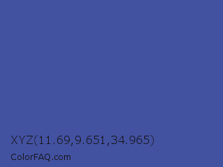 XYZ 11.69,9.651,34.965 Color Image