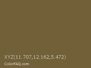 XYZ 11.707,12.162,5.472 Color Image