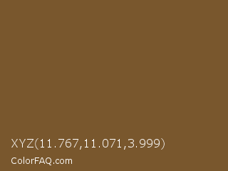 XYZ 11.767,11.071,3.999 Color Image