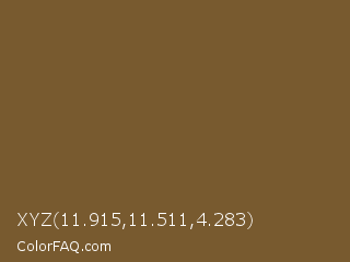 XYZ 11.915,11.511,4.283 Color Image