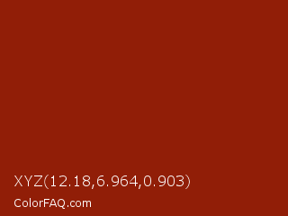 XYZ 12.18,6.964,0.903 Color Image