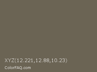 XYZ 12.221,12.88,10.23 Color Image