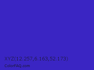 XYZ 12.257,6.163,52.173 Color Image