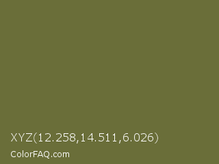 XYZ 12.258,14.511,6.026 Color Image