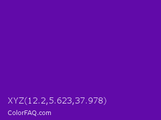XYZ 12.2,5.623,37.978 Color Image