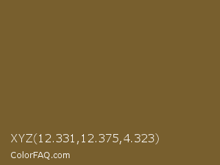 XYZ 12.331,12.375,4.323 Color Image