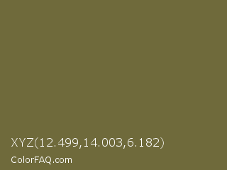 XYZ 12.499,14.003,6.182 Color Image