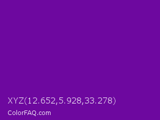XYZ 12.652,5.928,33.278 Color Image