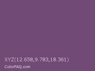 XYZ 12.658,9.783,18.361 Color Image