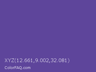 XYZ 12.661,9.002,32.081 Color Image