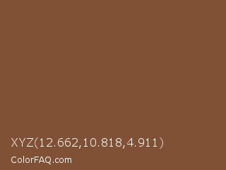 XYZ 12.662,10.818,4.911 Color Image