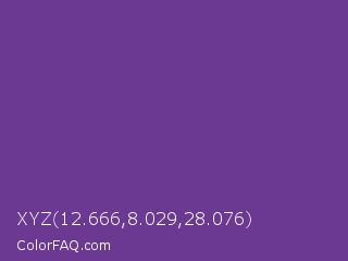 XYZ 12.666,8.029,28.076 Color Image