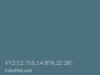 XYZ 12.716,14.879,22.28 Color Image