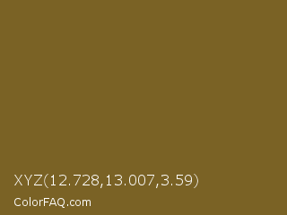 XYZ 12.728,13.007,3.59 Color Image