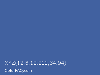 XYZ 12.8,12.211,34.94 Color Image