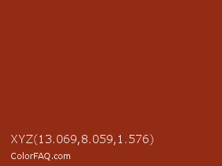 XYZ 13.069,8.059,1.576 Color Image