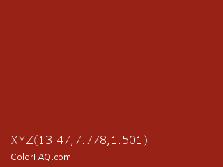 XYZ 13.47,7.778,1.501 Color Image