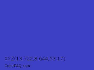 XYZ 13.722,8.644,53.17 Color Image