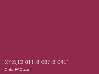 XYZ 13.811,8.087,8.041 Color Image