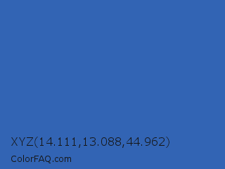 XYZ 14.111,13.088,44.962 Color Image