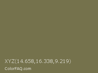 XYZ 14.658,16.338,9.219 Color Image