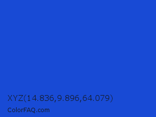 XYZ 14.836,9.896,64.079 Color Image