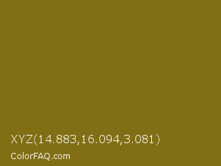 XYZ 14.883,16.094,3.081 Color Image