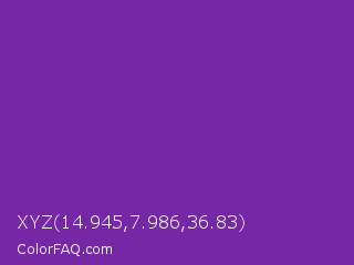 XYZ 14.945,7.986,36.83 Color Image