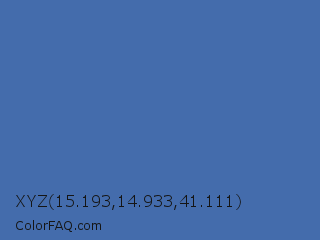 XYZ 15.193,14.933,41.111 Color Image