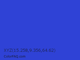 XYZ 15.258,9.356,64.62 Color Image