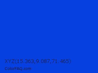 XYZ 15.363,9.087,71.465 Color Image