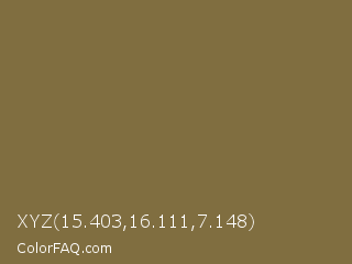 XYZ 15.403,16.111,7.148 Color Image