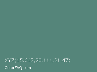 XYZ 15.647,20.111,21.47 Color Image