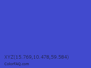 XYZ 15.769,10.478,59.584 Color Image