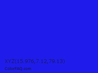 XYZ 15.976,7.12,79.13 Color Image