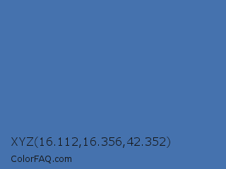 XYZ 16.112,16.356,42.352 Color Image