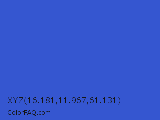 XYZ 16.181,11.967,61.131 Color Image