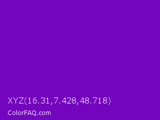 XYZ 16.31,7.428,48.718 Color Image
