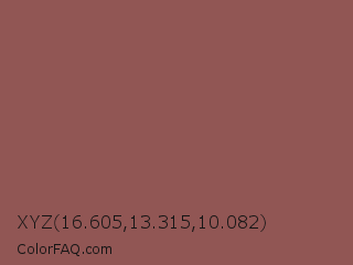 XYZ 16.605,13.315,10.082 Color Image