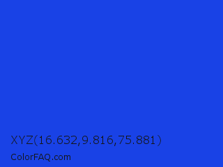 XYZ 16.632,9.816,75.881 Color Image