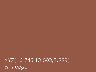 XYZ 16.746,13.693,7.229 Color Image