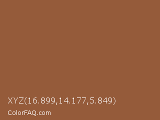 XYZ 16.899,14.177,5.849 Color Image