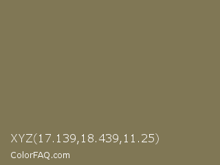 XYZ 17.139,18.439,11.25 Color Image